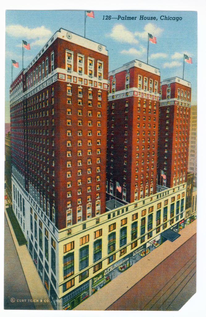 Details about   Palmer House Hilton Hotel Chicago Illinois IL Postcard 