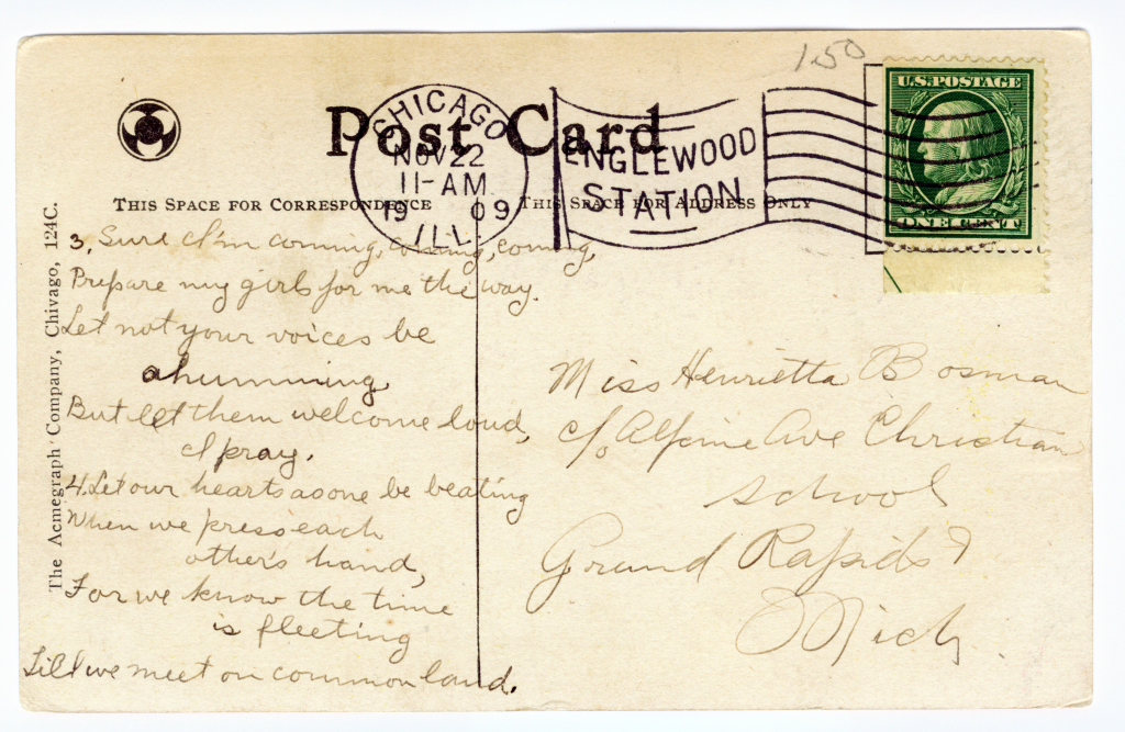 postcard format