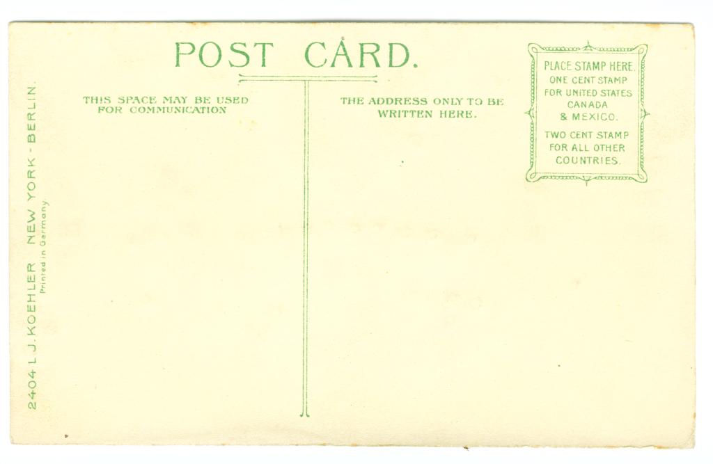 chicago postcard museum hold to light lobby