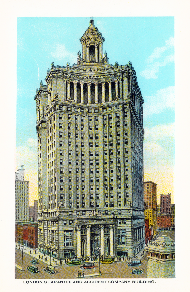 company building images. Chicago Postcard Museum